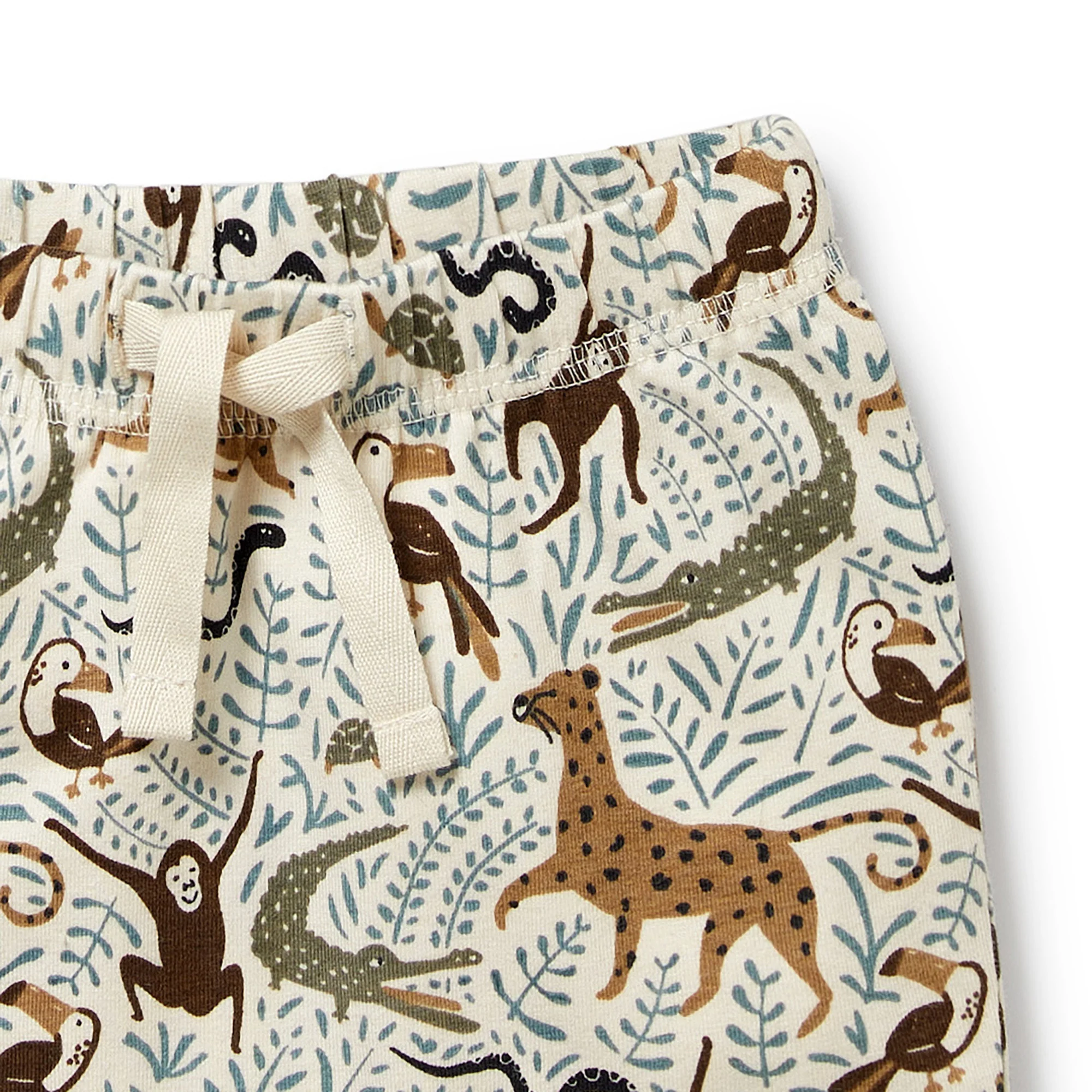 Organic Kimono Set - Mini Jungle - Image 3