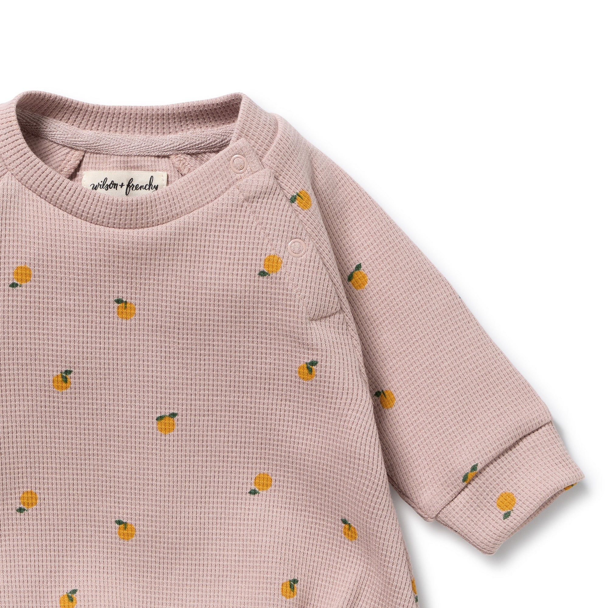 Mini Mando Organic Waffle Bodysuit - Image 2