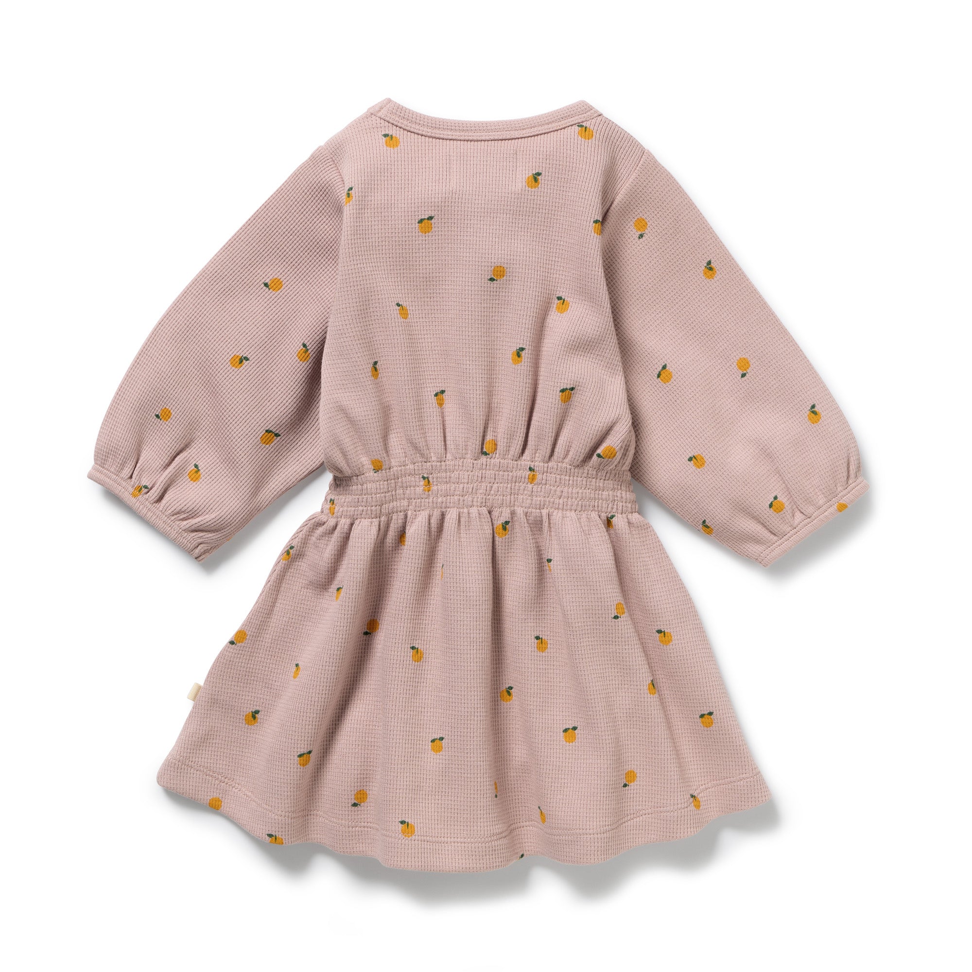 Mini Mando Organic Waffle Dress - Image 5