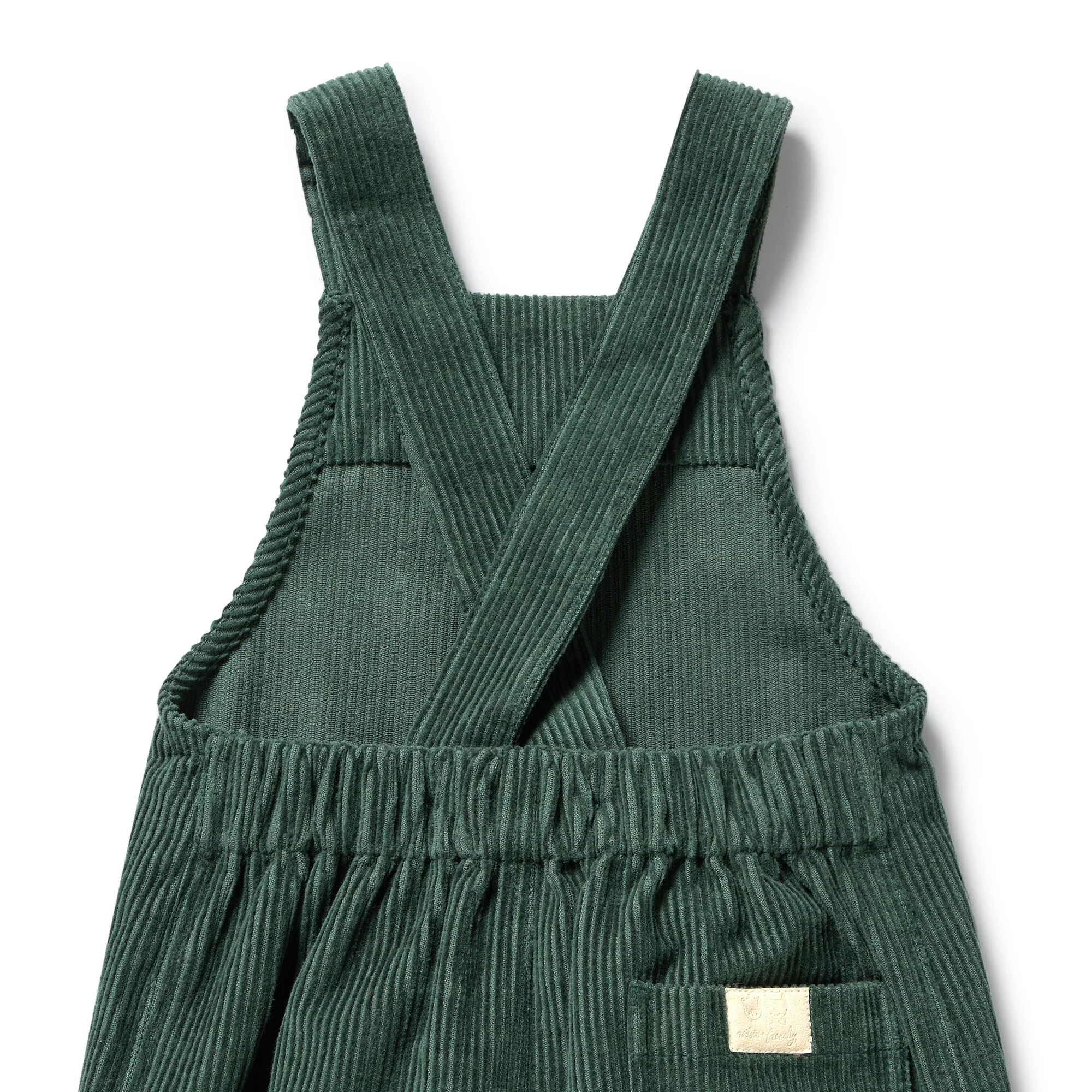 Moss Green Organic Cord Overall - Image 5