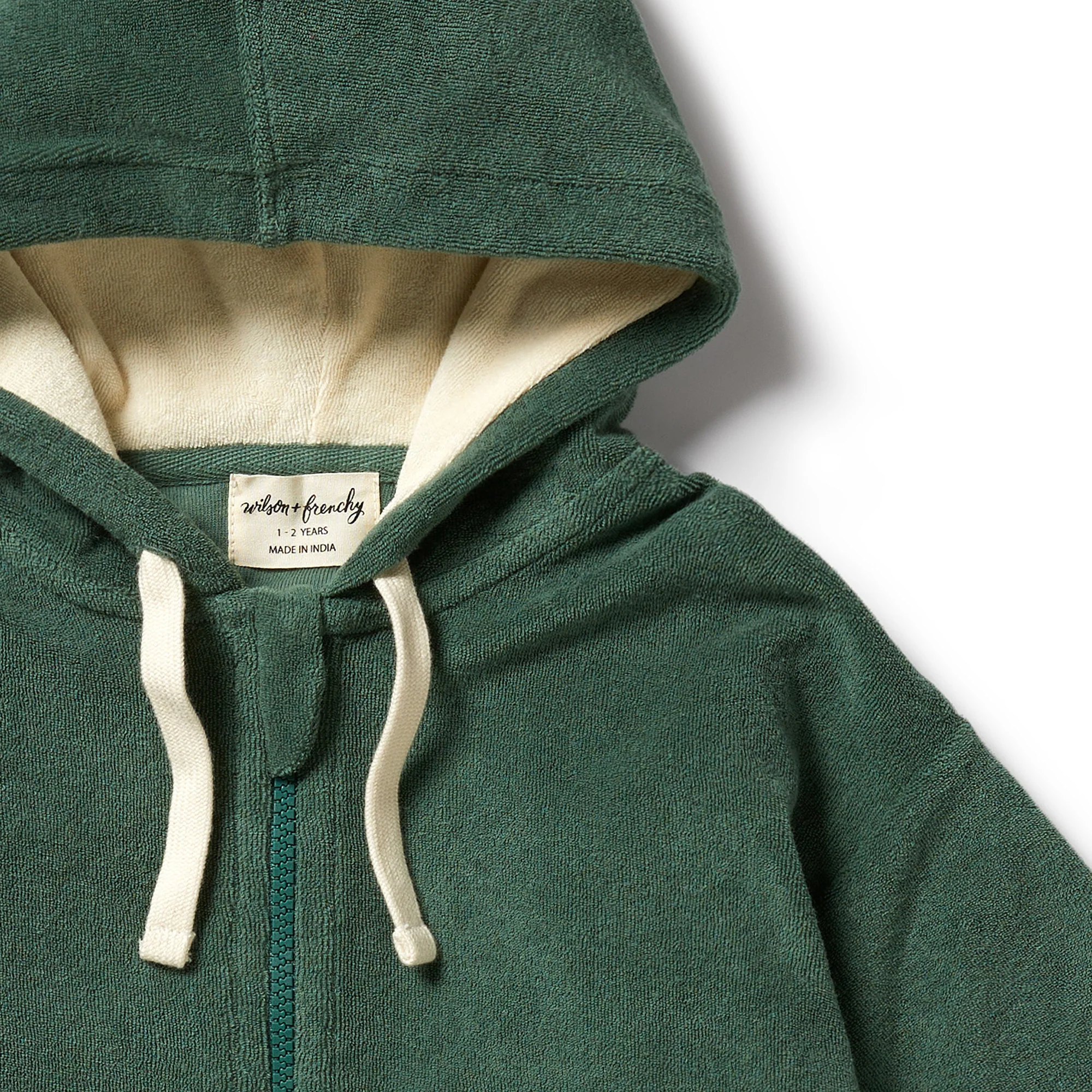 Moss Hooded Beach Towel - Image 3