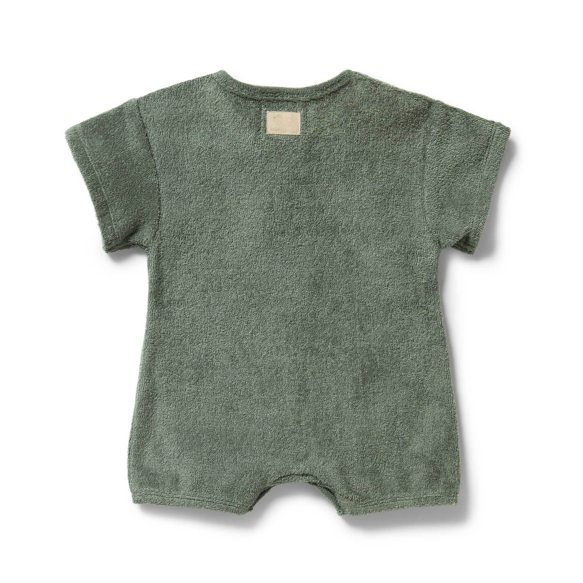 Organic Terry Growsuit - Moss - Image 6