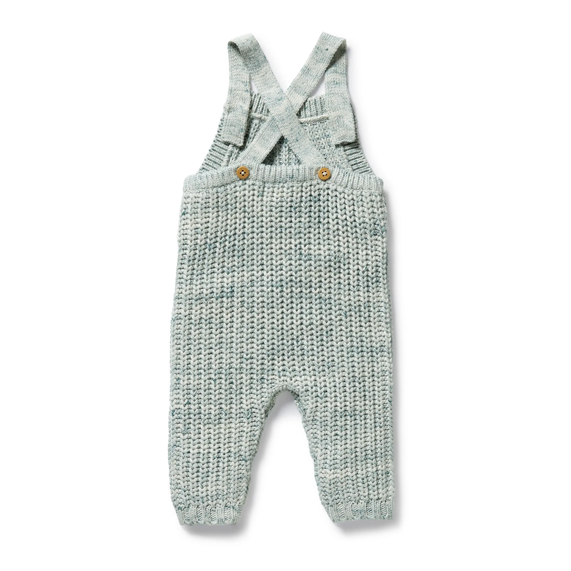 Wilson & Frenchy - Moss Speckle Organic Knitted Overall - Image 5