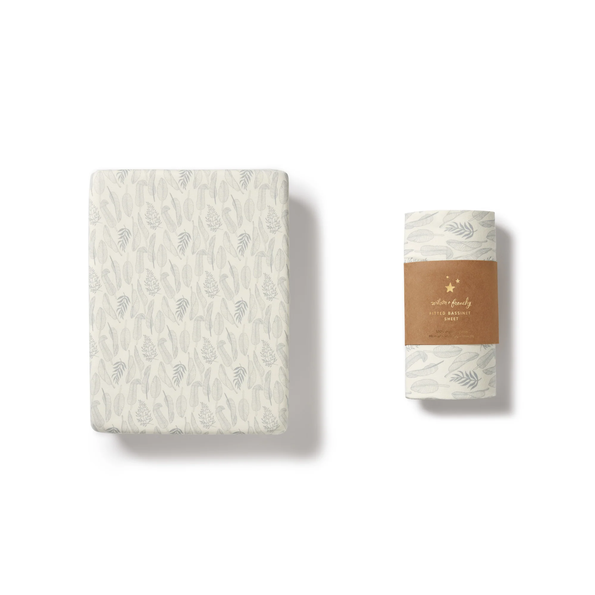 Wilson and Frenchy New Leaf Organic Bassinet Sheet - Image 3