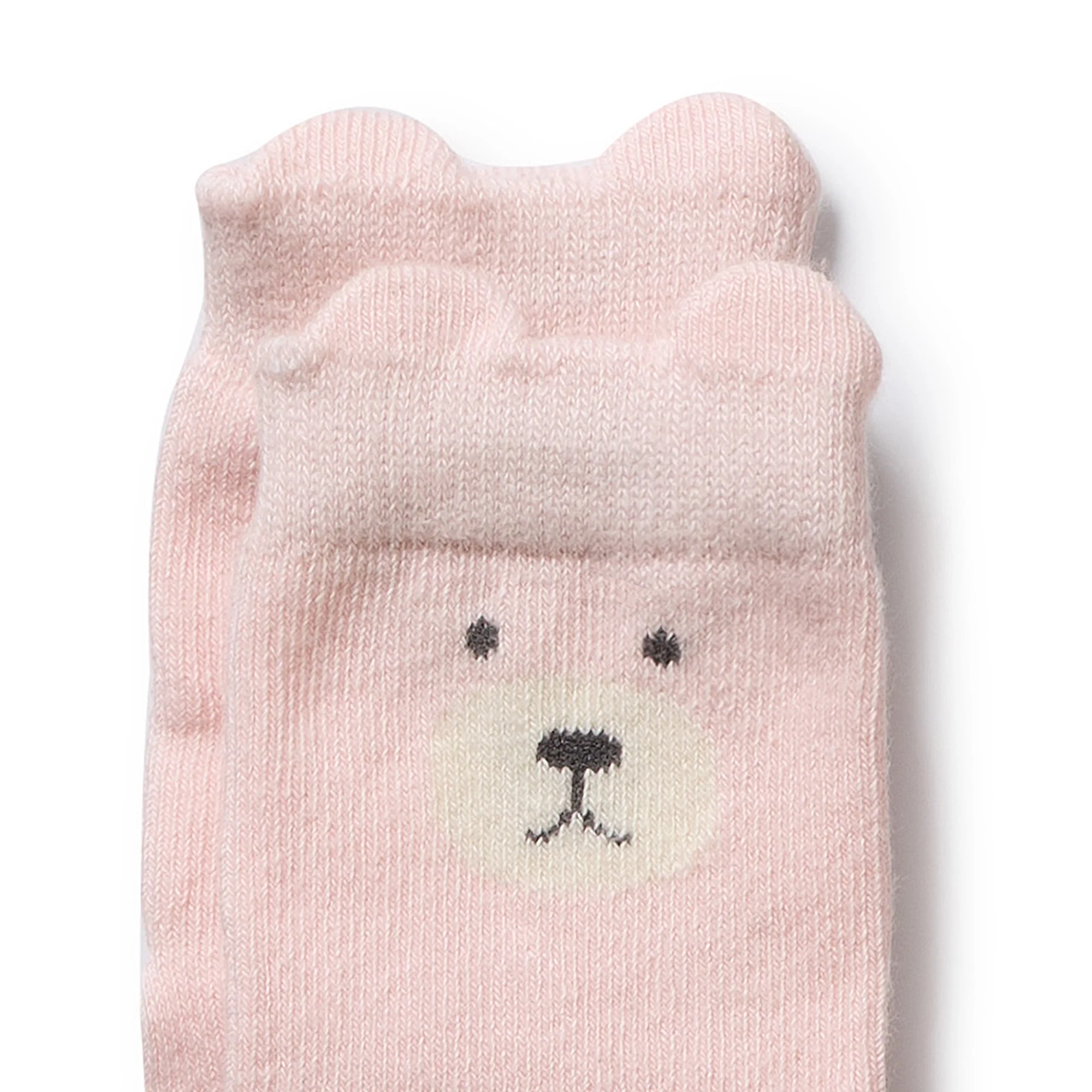Girls Organic 4 Pack Baby Socks - Image 2