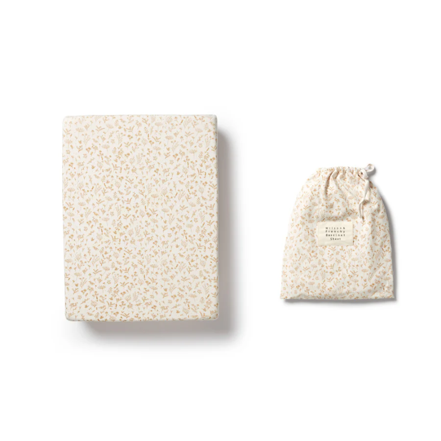 Organic Bassinet Sheet - Little Garden - Image 3