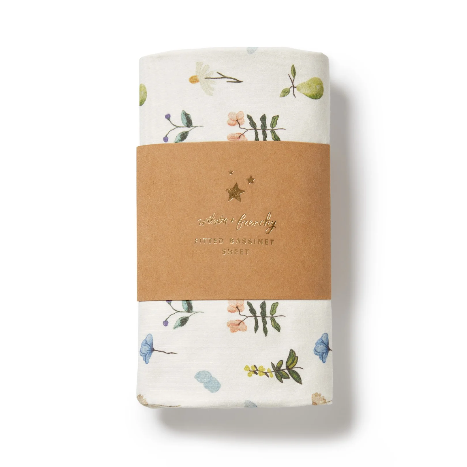 Organic Bassinet Sheet - Petit Garden - Image 2