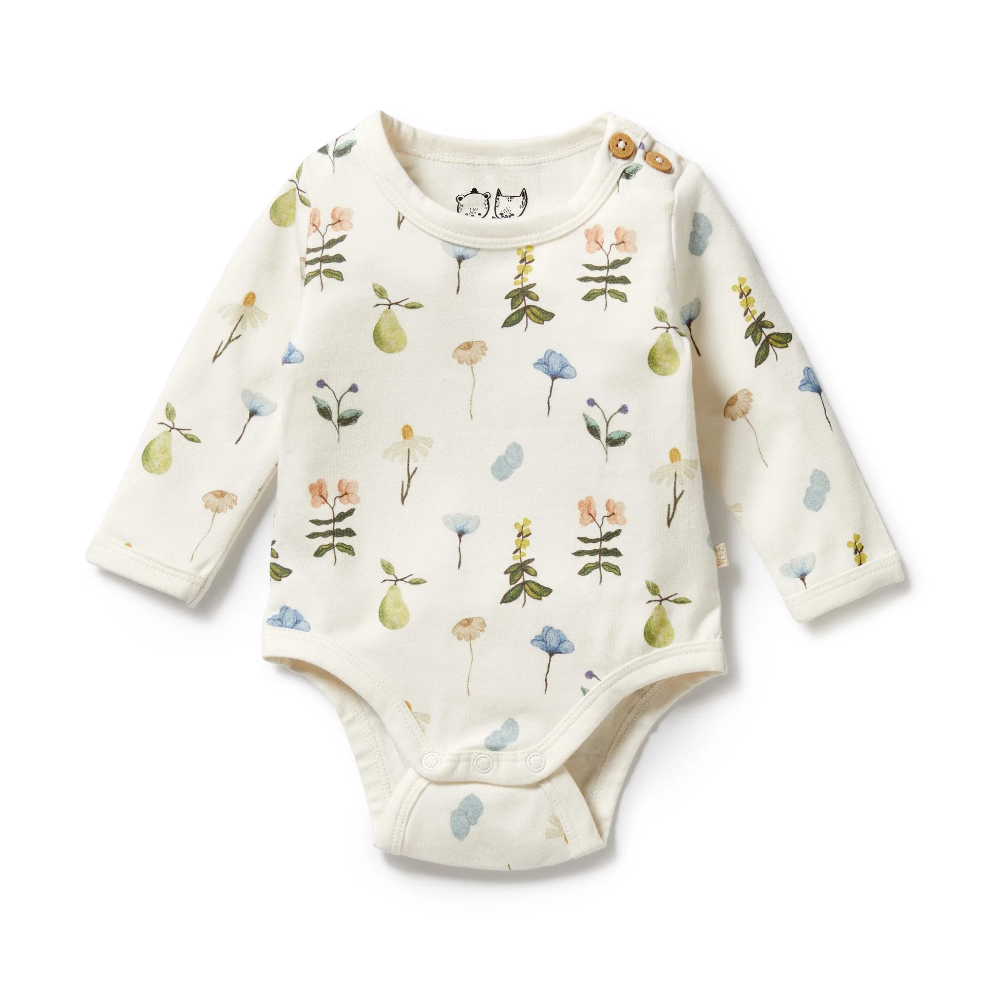 Organic Bodysuit - Petit Garden