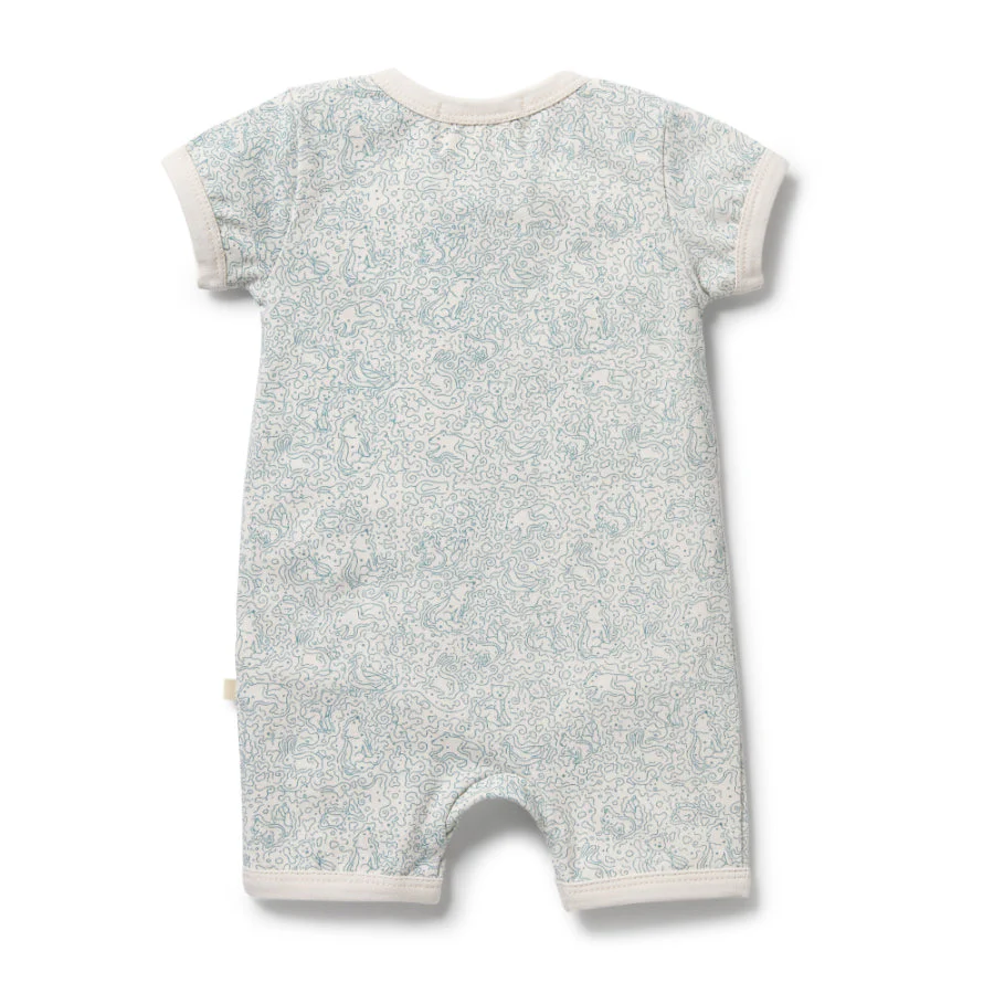 Organic Boyleg Zipsuit - Squiggle - Image 3