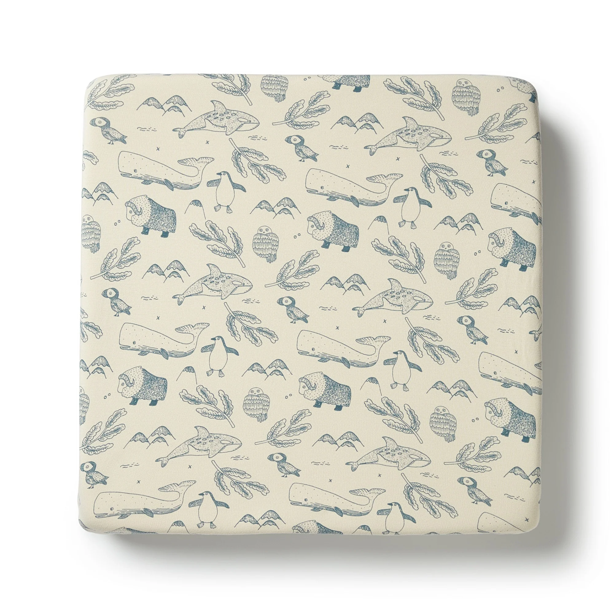 Organic Cot Sheet - Arctic Blast