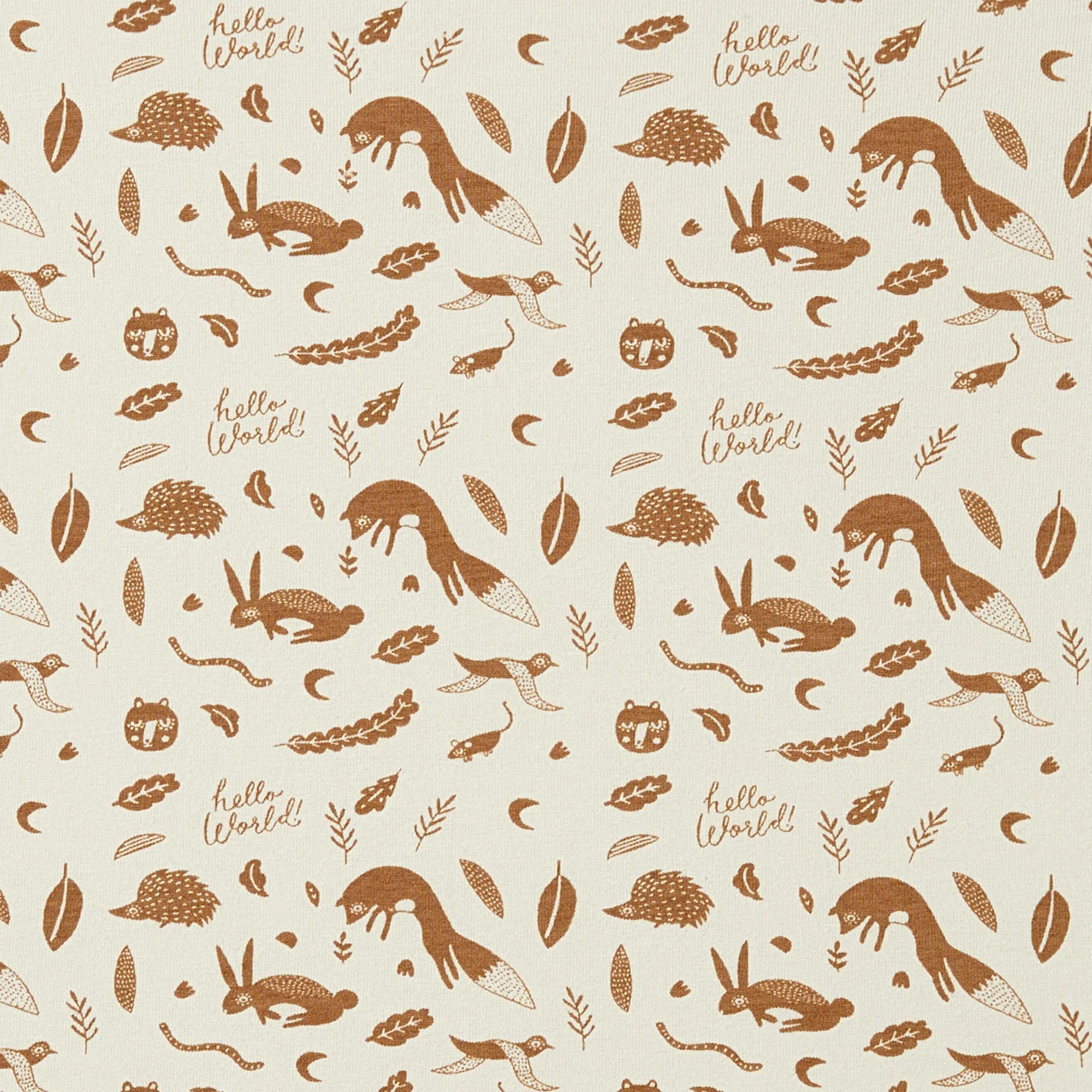 Organic Cot Sheet - Hello World - Image 4