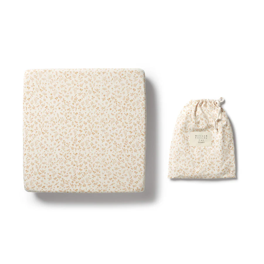 Organic Cot Sheet - Little Garden - Image 3