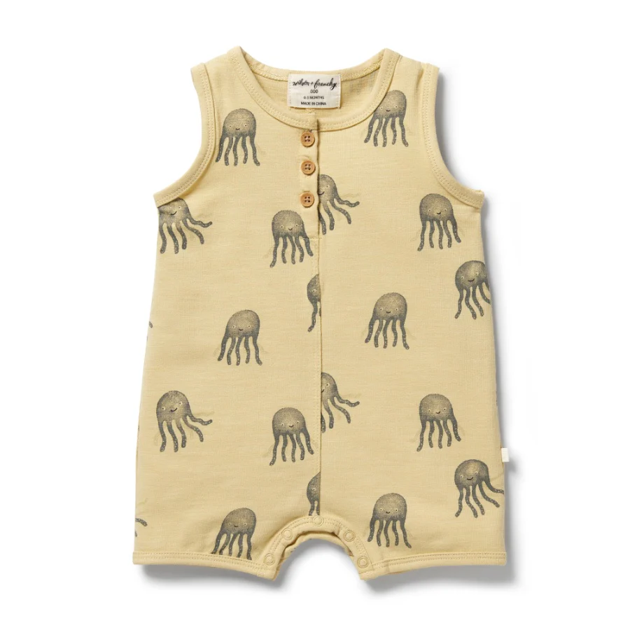 Organic Growsuit - Ollie Octopus