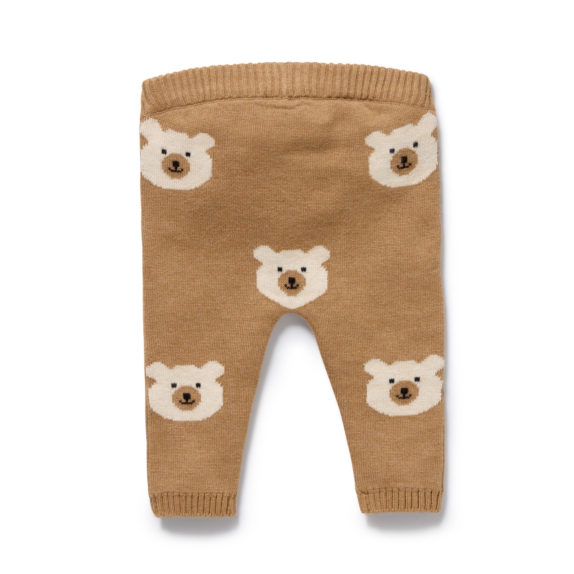 Beary Cute Organic Knitted Jacquard Legging - Image 5