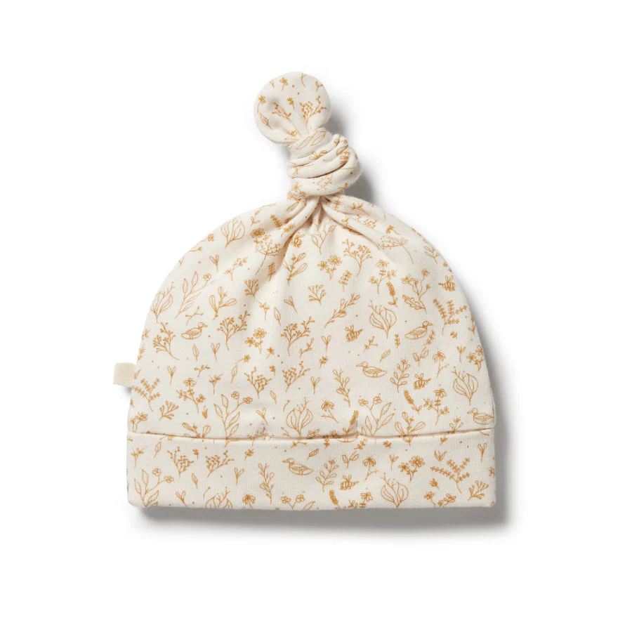 Wilson & Frenchy Organic Knot Hat - Little Garden - Image 2