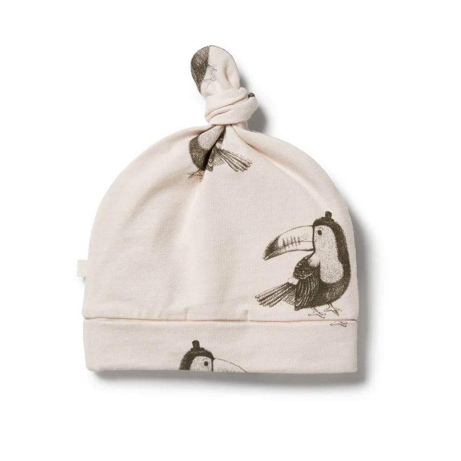 Wilson & Frenchy Organic Knot Hat - Tommy Toucan - Image 2