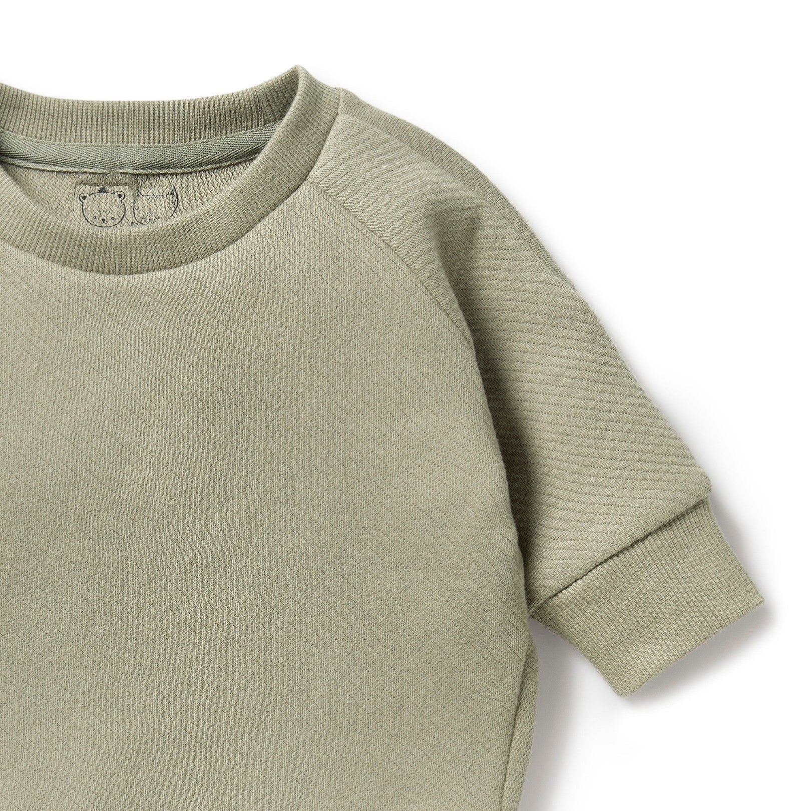 Organic Quilted Sweat - Oak - Image 2