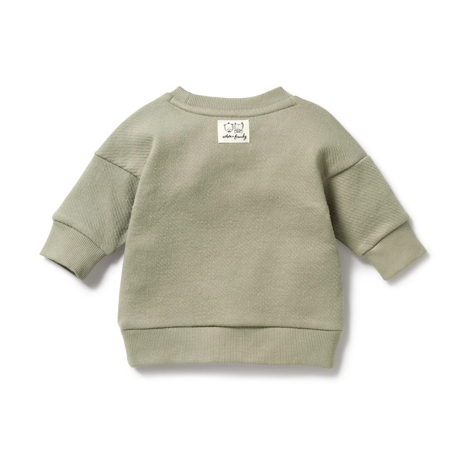 Organic Quilted Sweat - Oak - Image 3