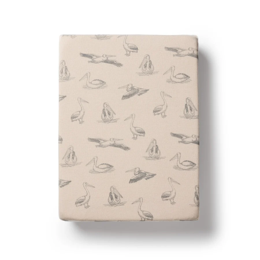 Organic Rib Bassinet Sheet - Little Pelican