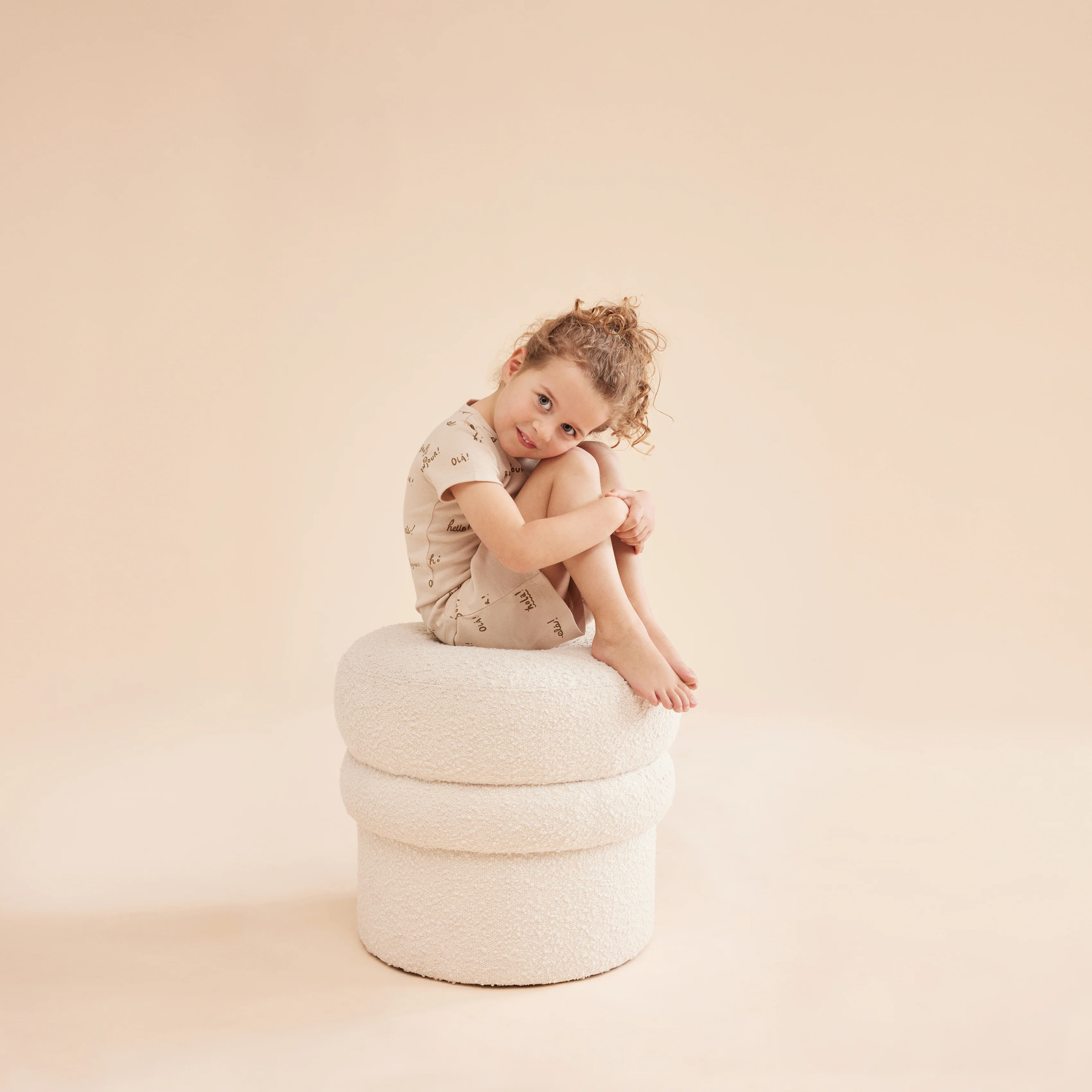 Organic Rib Short Sleeve Pyjamas - Bonjour - Image 2