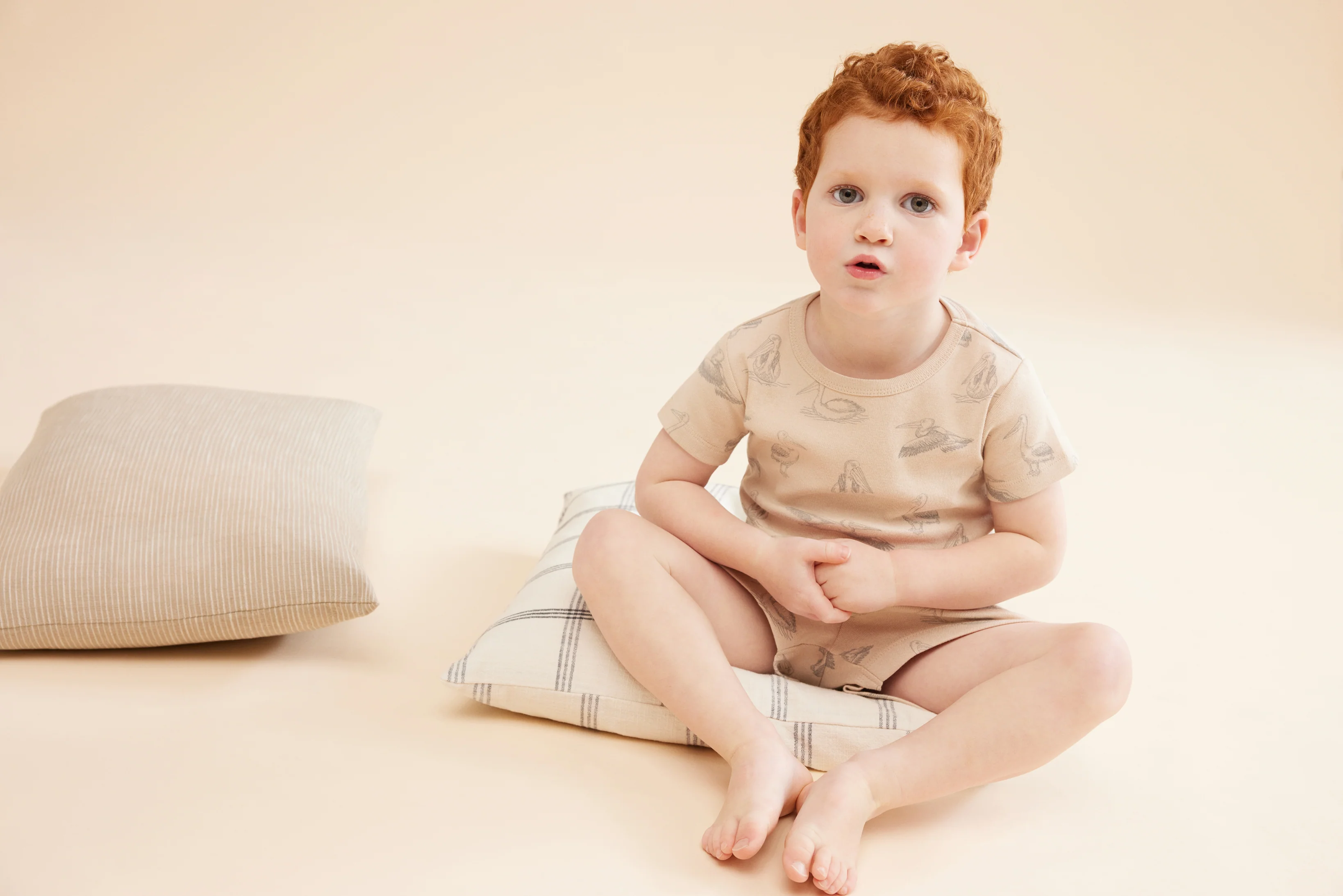 Organic Rib Short Sleeve Pyjamas - Little Pelican - Image 4