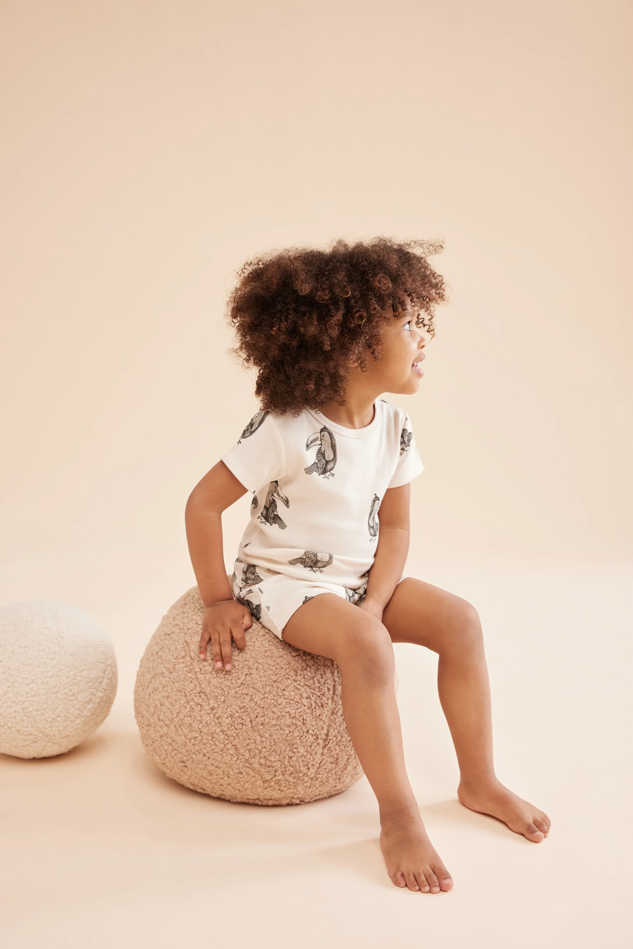 Organic Rib Short Sleeve Pyjamas - Tommy Toucan - Image 5