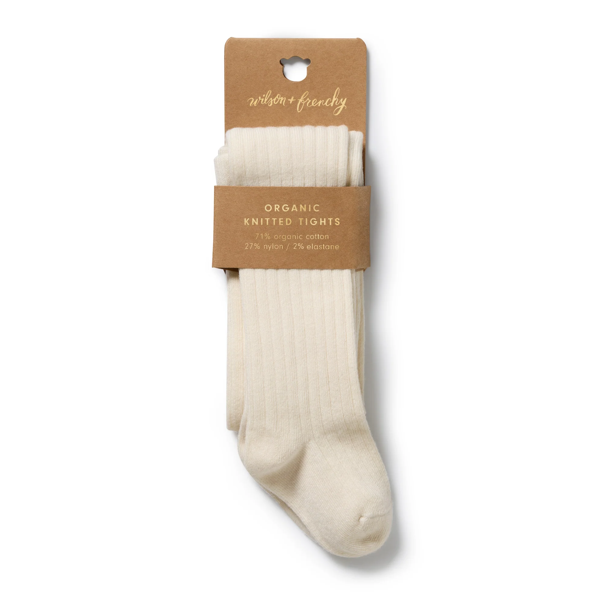 Buttermilk Organic Ribbed Tights - Image 8