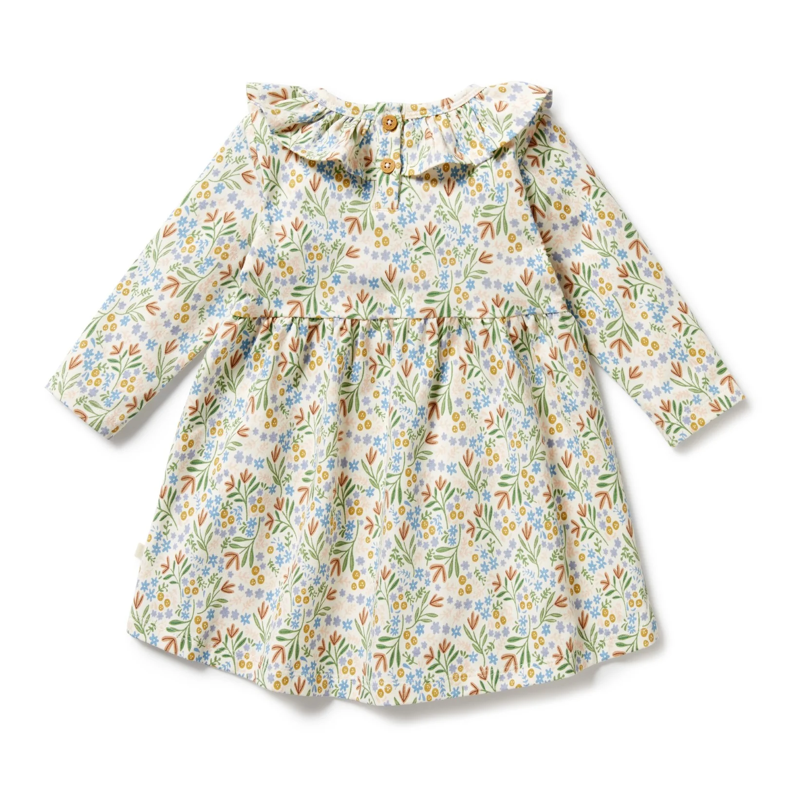 Organic Ruffle Dress - Tinker Floral - Image 4