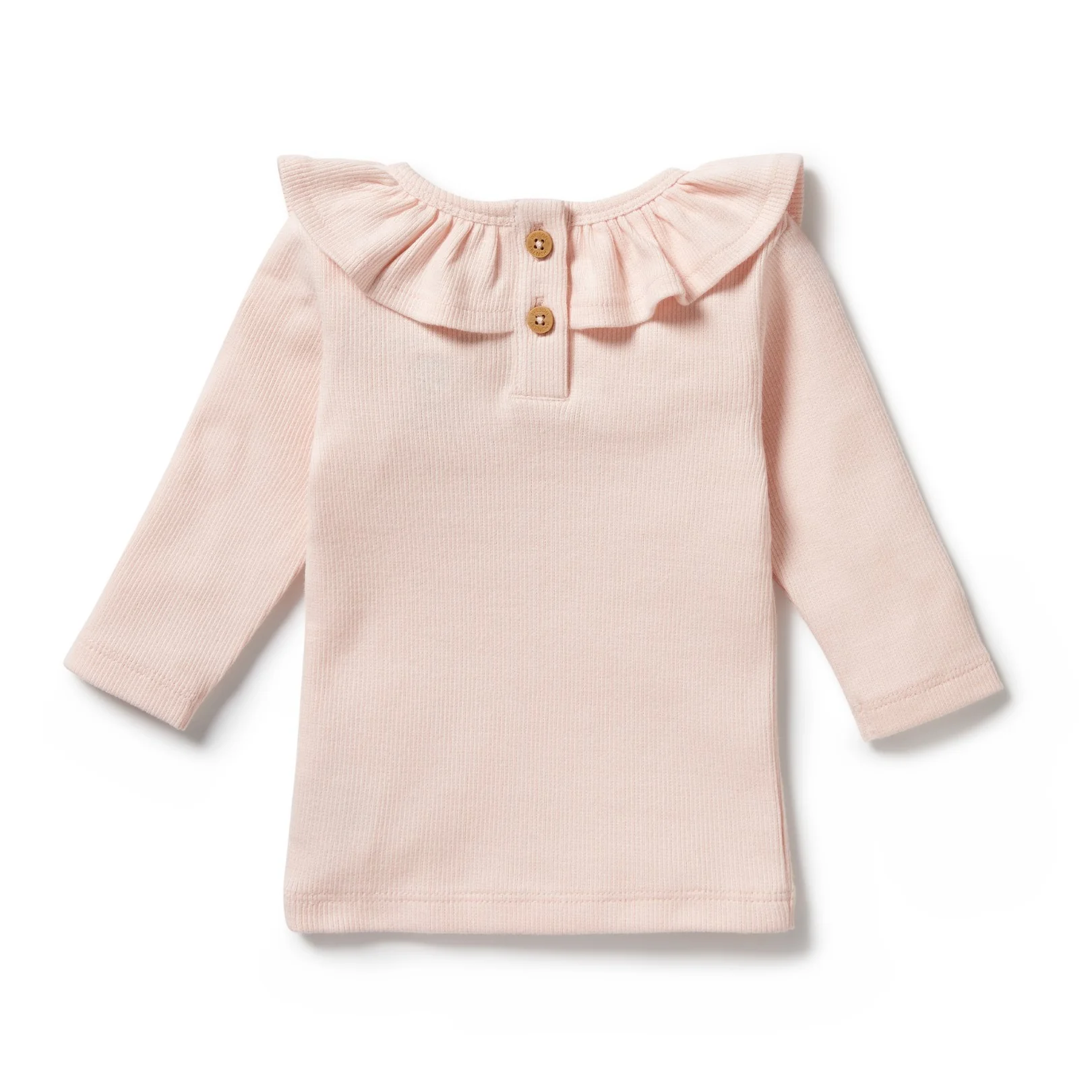 Organic Ruffle Top - Pink - Image 4