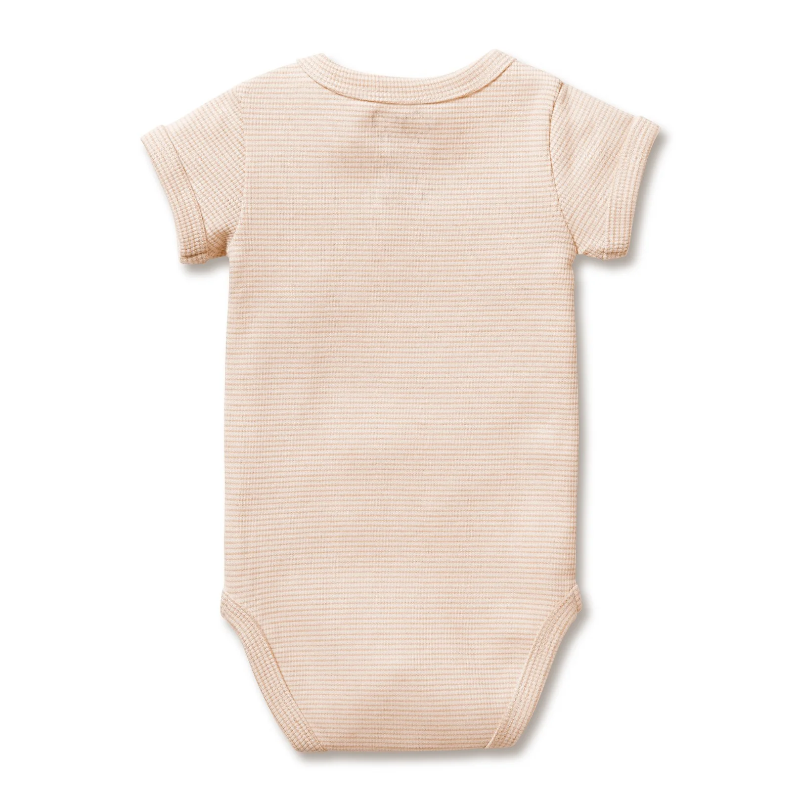 Organic Stripe Rib Bodysuit - Dusk - Image 4
