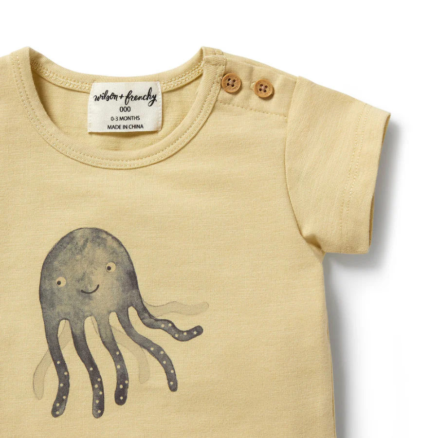Organic Tee - Ollie Octopus - Image 3