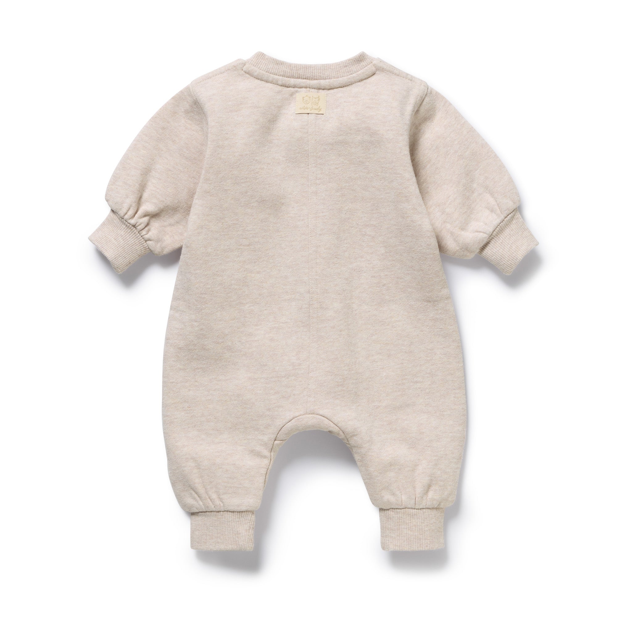 Oatmeal Organic Terry Growsuit - Image 4