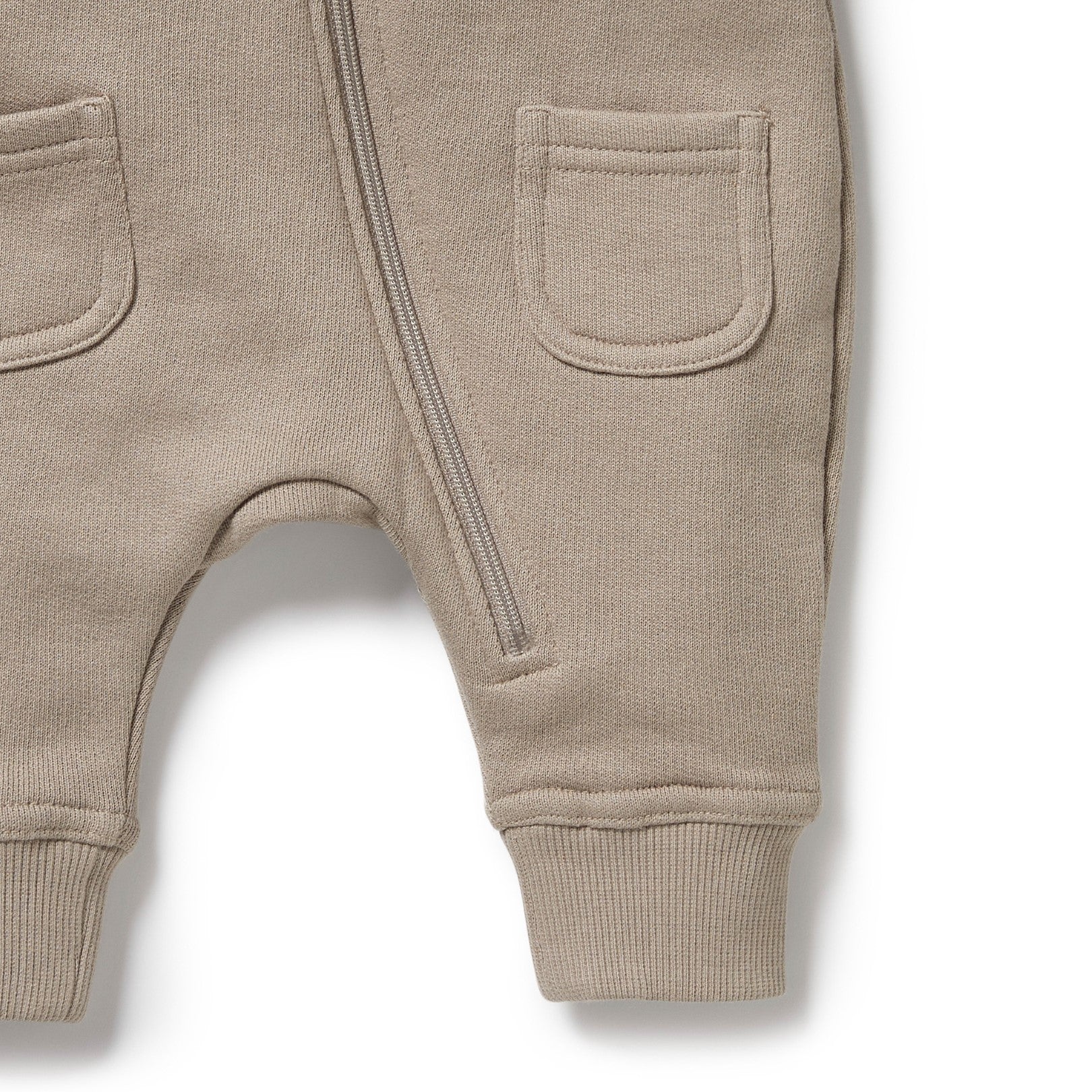 Organic Terry Growsuit - Stone - Image 3