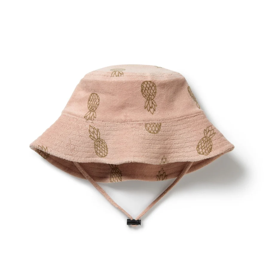 Organic Terry Hat - Pineapple