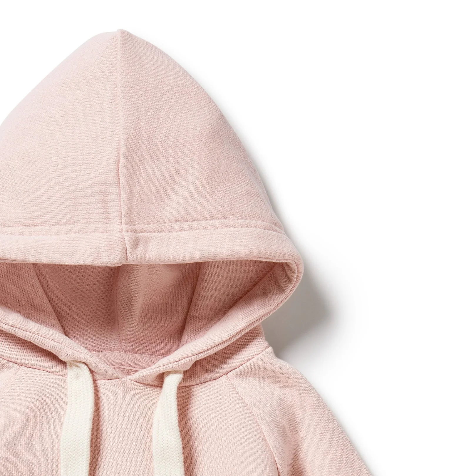 Wilson and Frenchy Organic Terry Hooded Sweat - Rose - Image 4