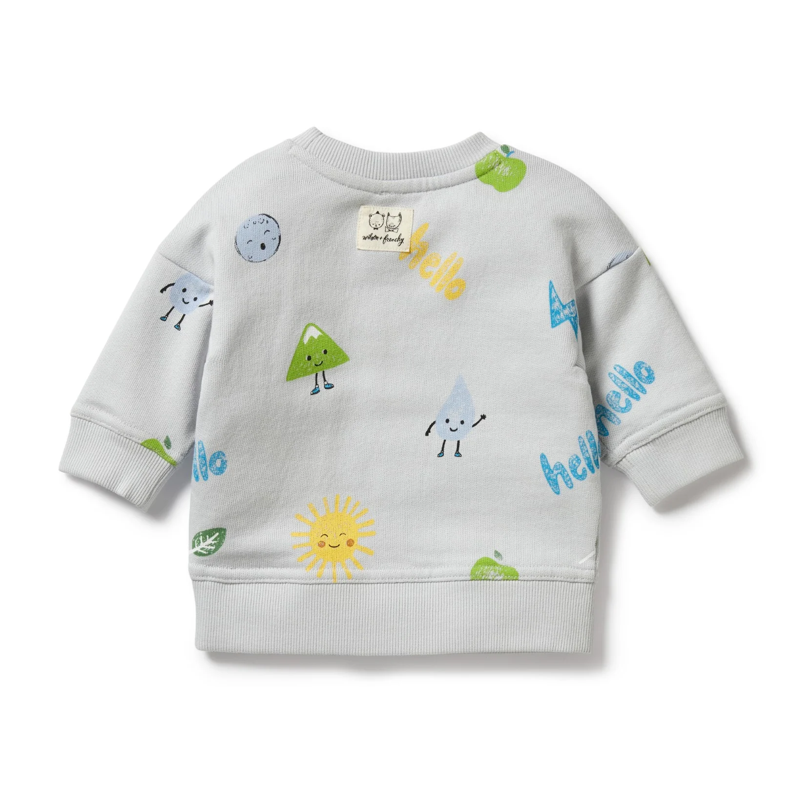 Wilson and Frenchy Organic Terry Sweat - Hello - Image 4
