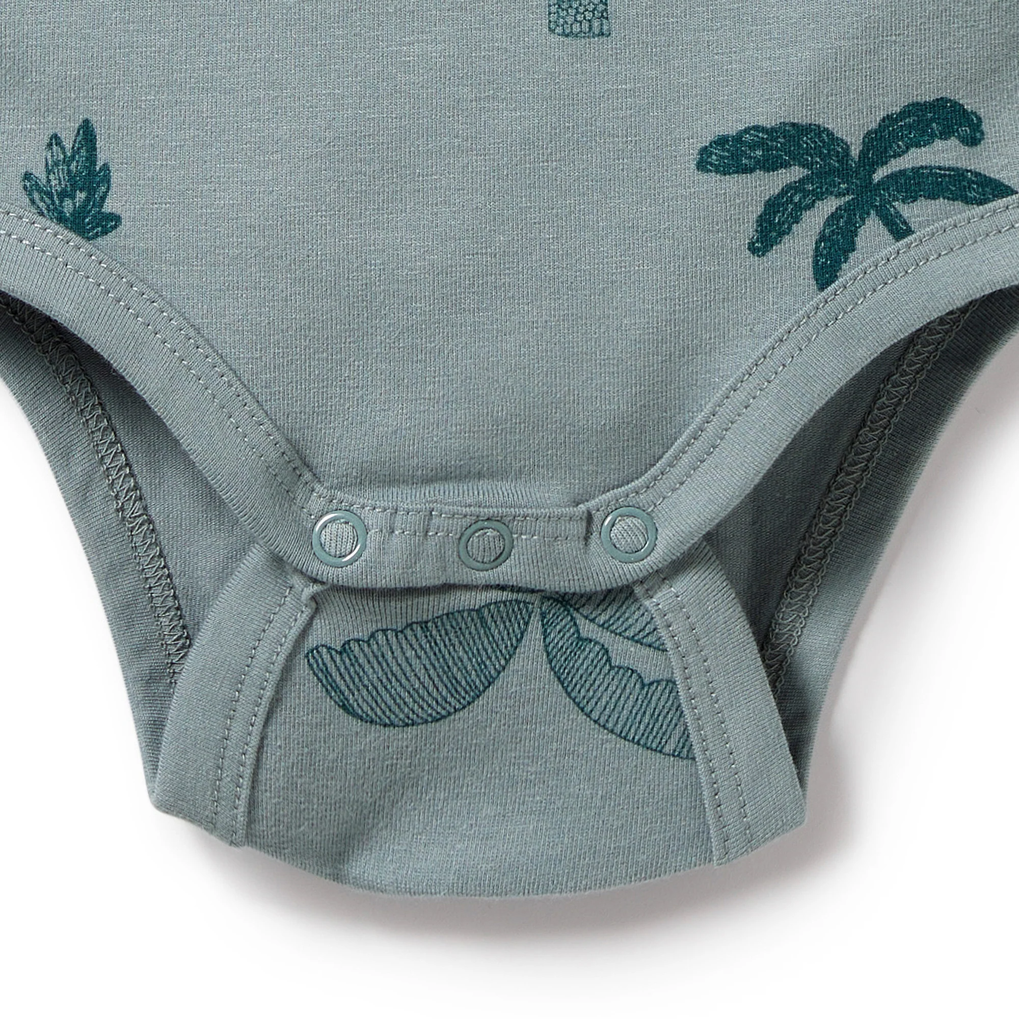 Wilson and Frenchy Palm Days Organic Bodysuit - Image 4