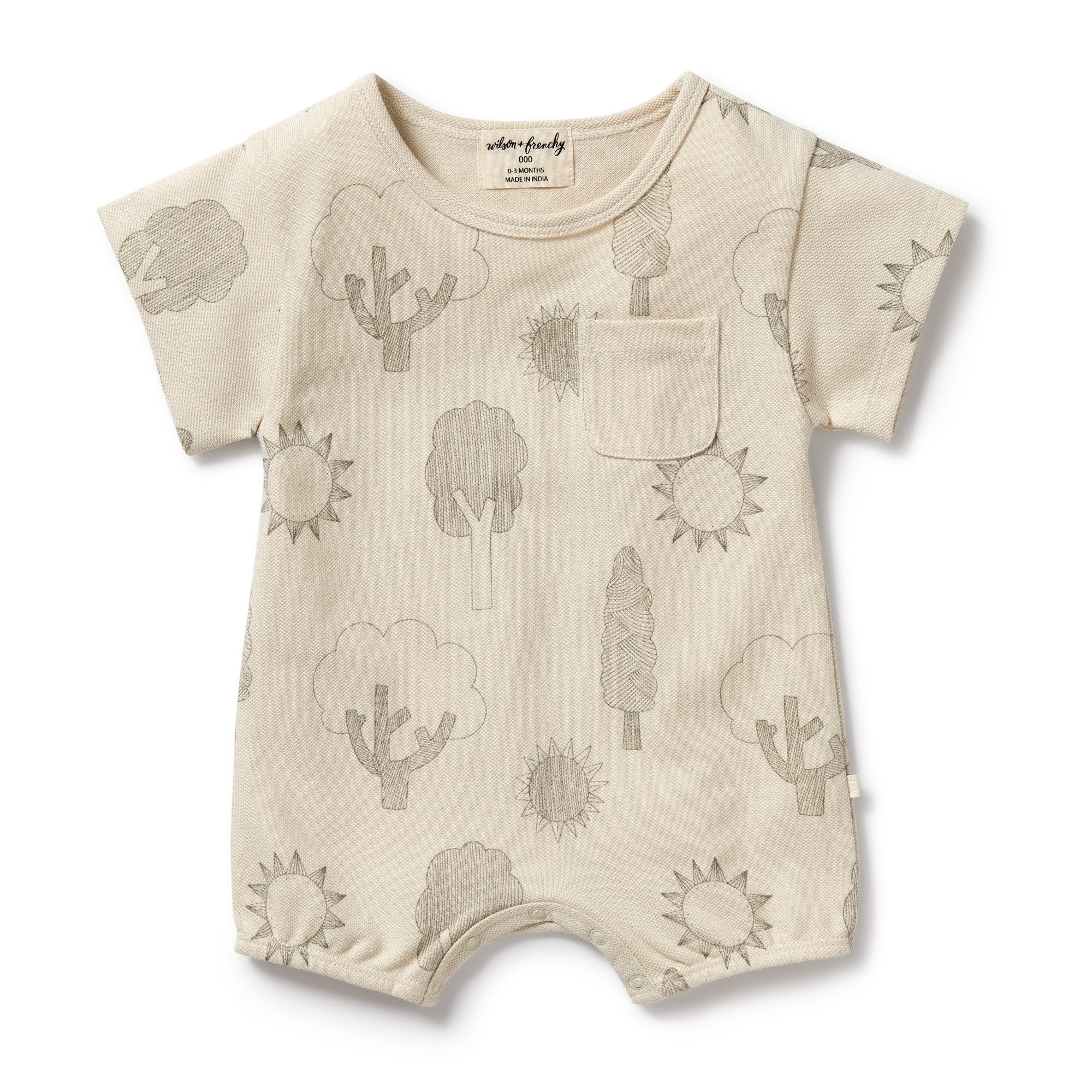 Wilson and Frenchy Park Days Organic Growsuit