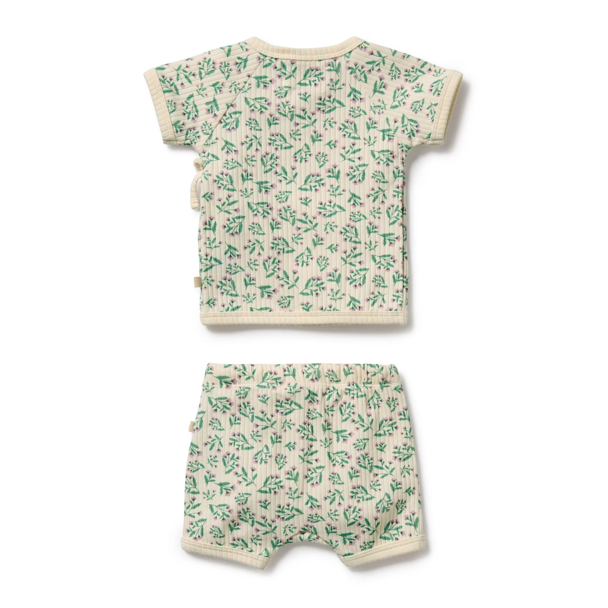 Organic Kimono Set - Periwinkle - Image 4