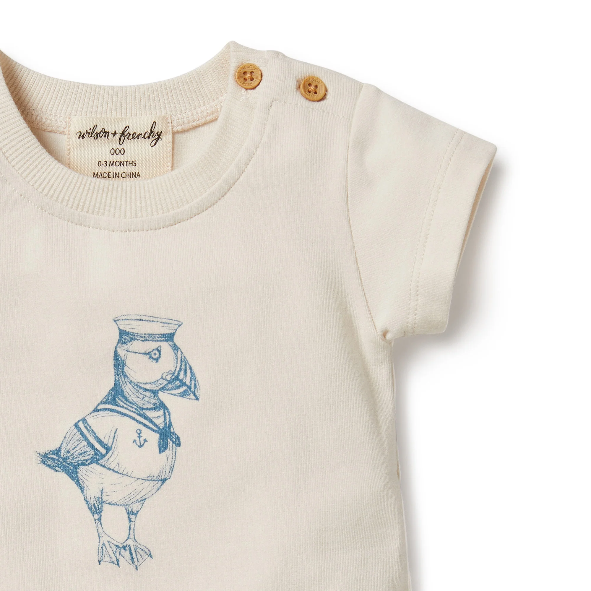 Petit Puffin Organic Boyleg Growsuit - Image 4