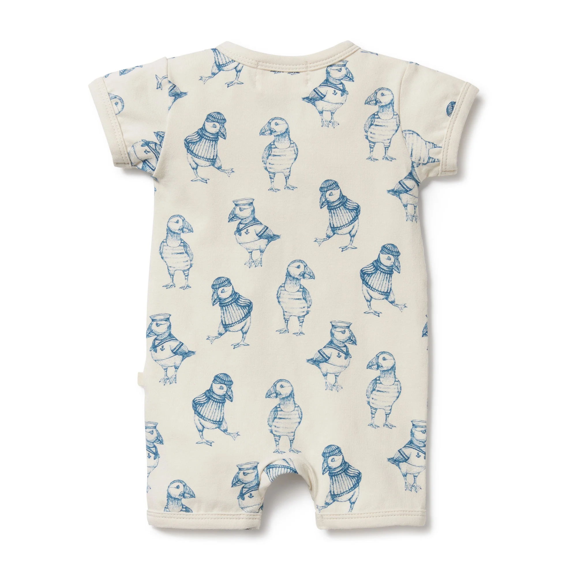 Petit Puffin Organic Boyleg Zipsuit - Image 4