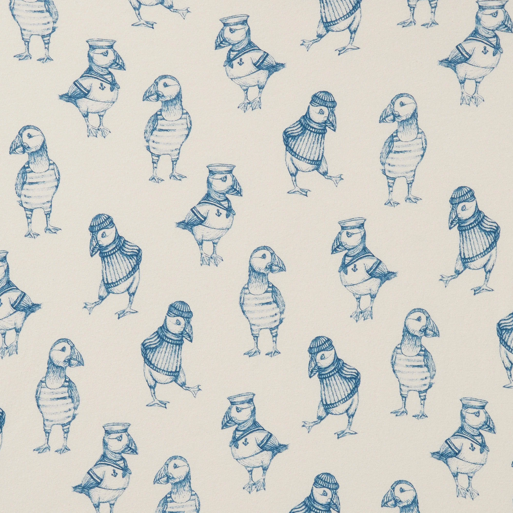 Petit Puffin Organic Cot Sheet - Image 2