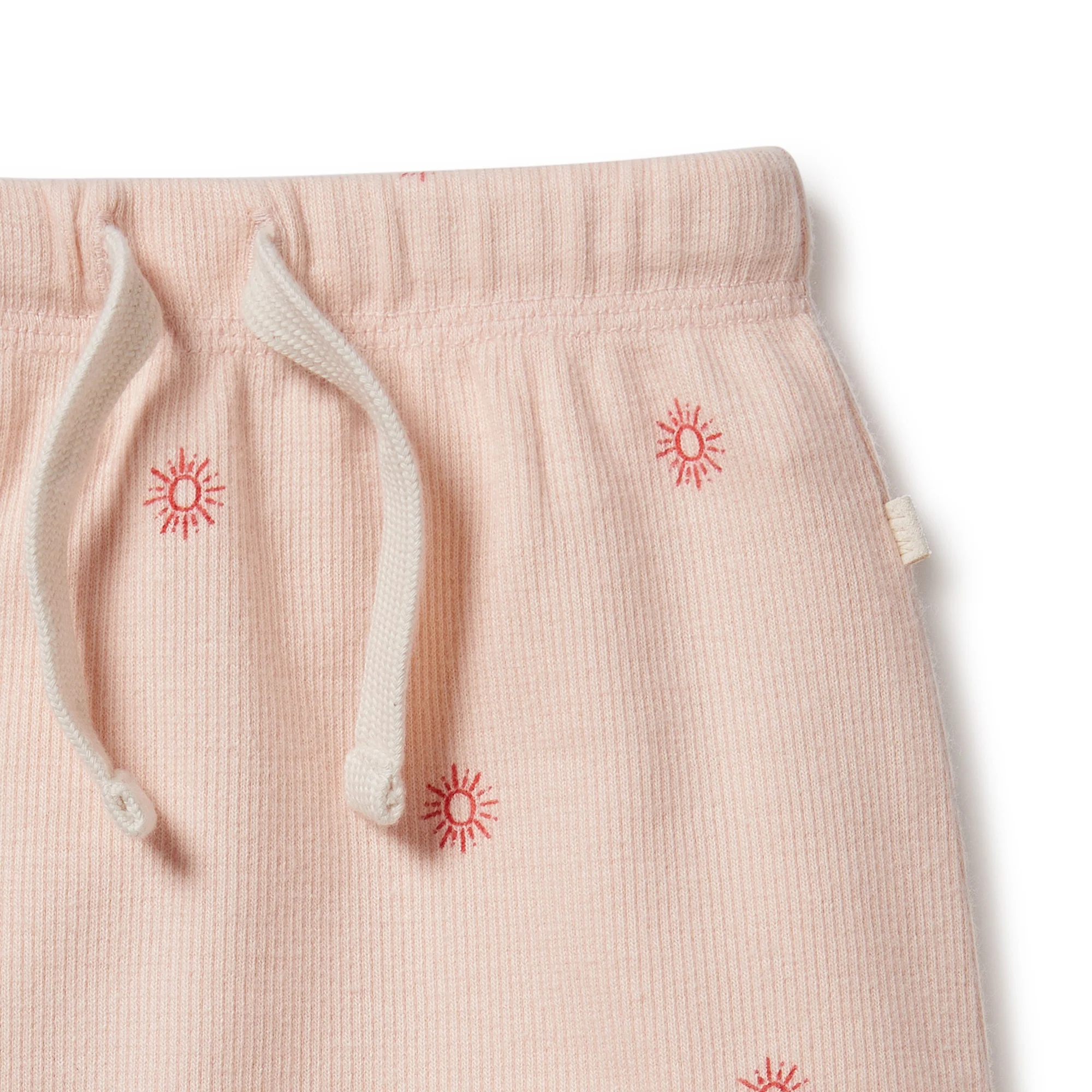 Petit Soleil Organic Tie Front Short - Image 4