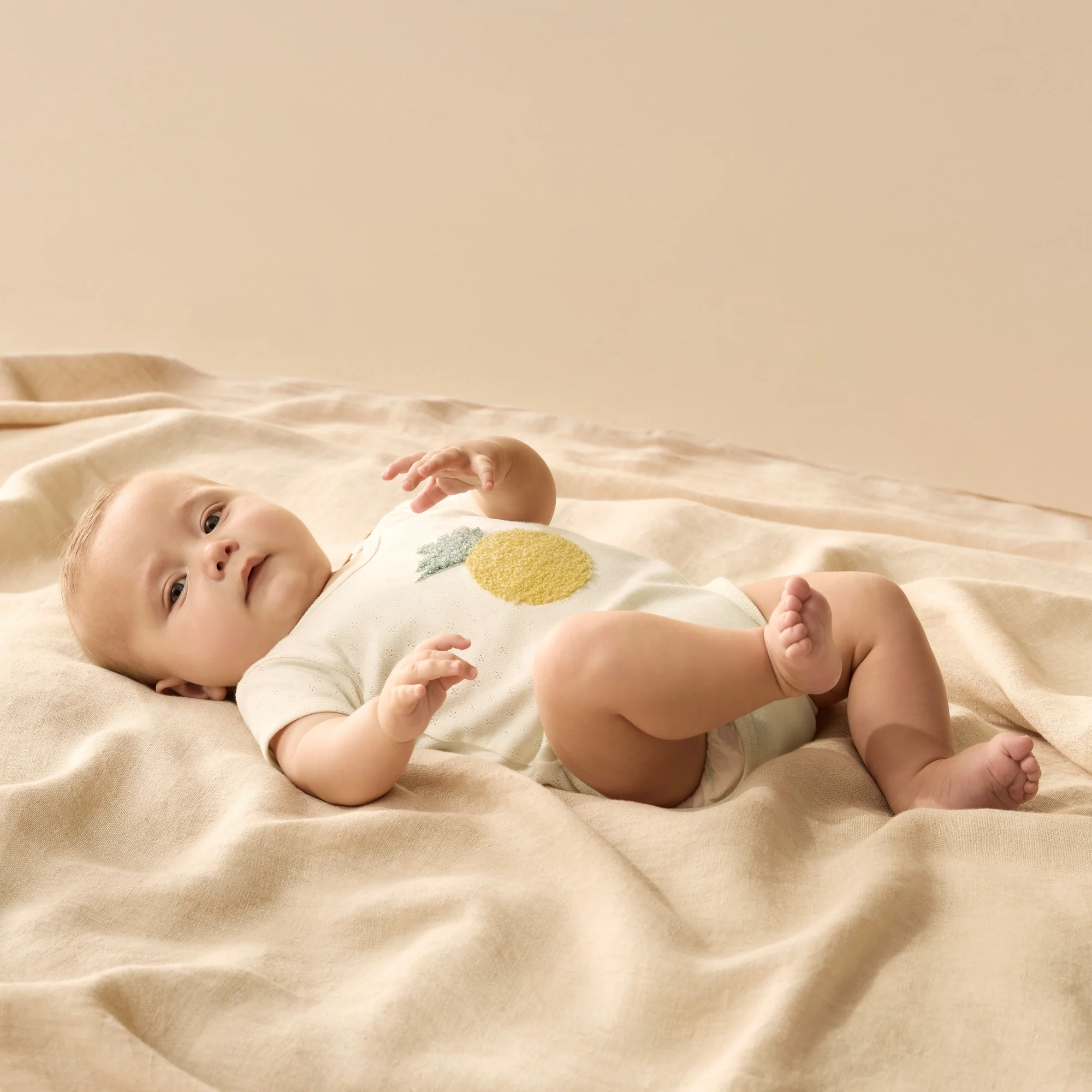 Organic Pointelle Bodysuit - Piney Pals - Image 3
