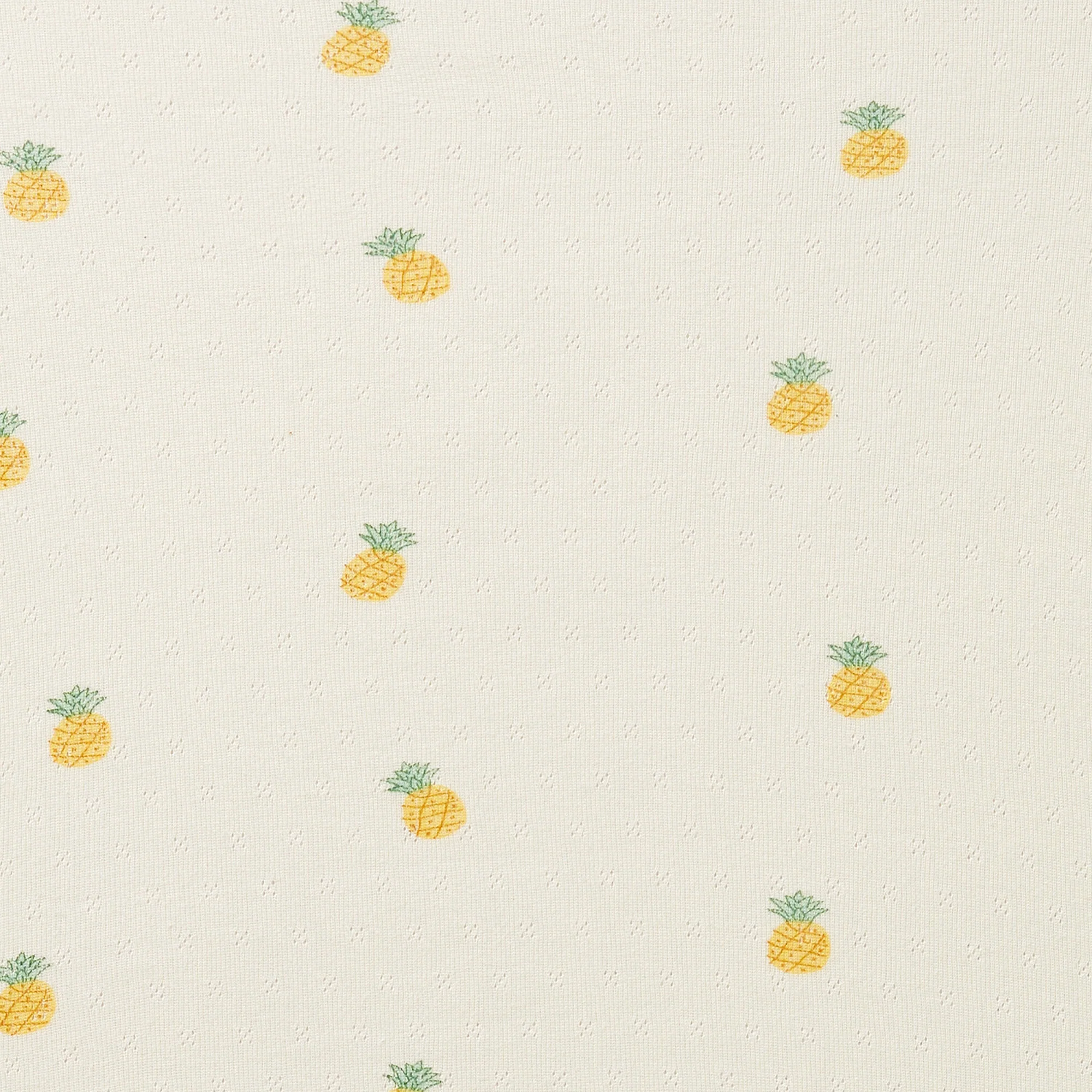 Organic Pointelle Cot Sheet - Piney Pals - Image 3