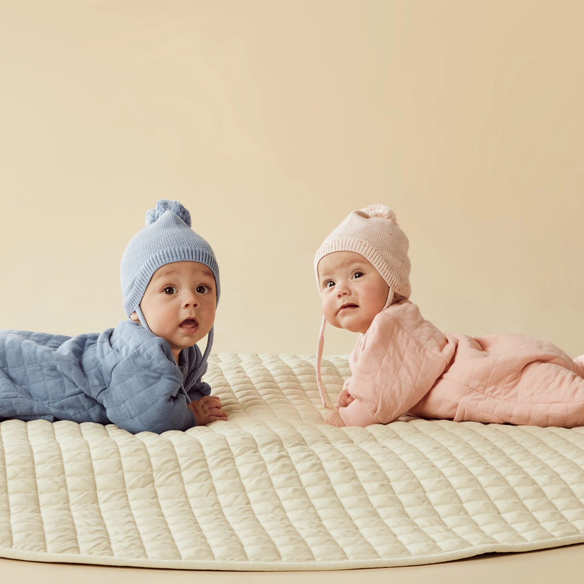 Wilson & Frenchy - Pretty Pink Organic Quilted Growsuit - Image 2