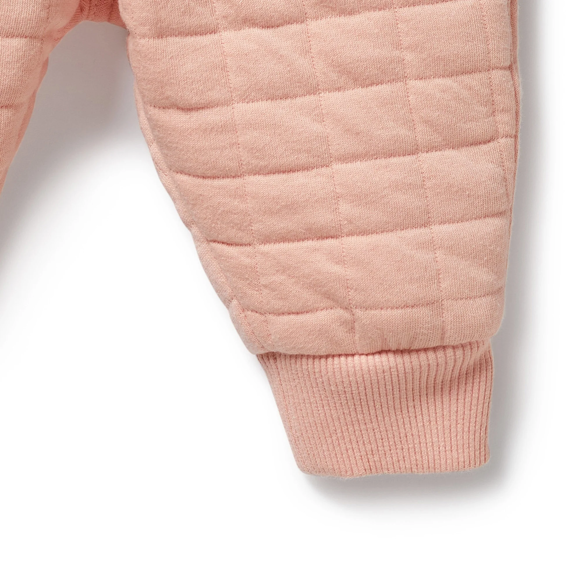 Wilson & Frenchy - Pretty Pink Organic Quilted Sweat Pant - Image 3