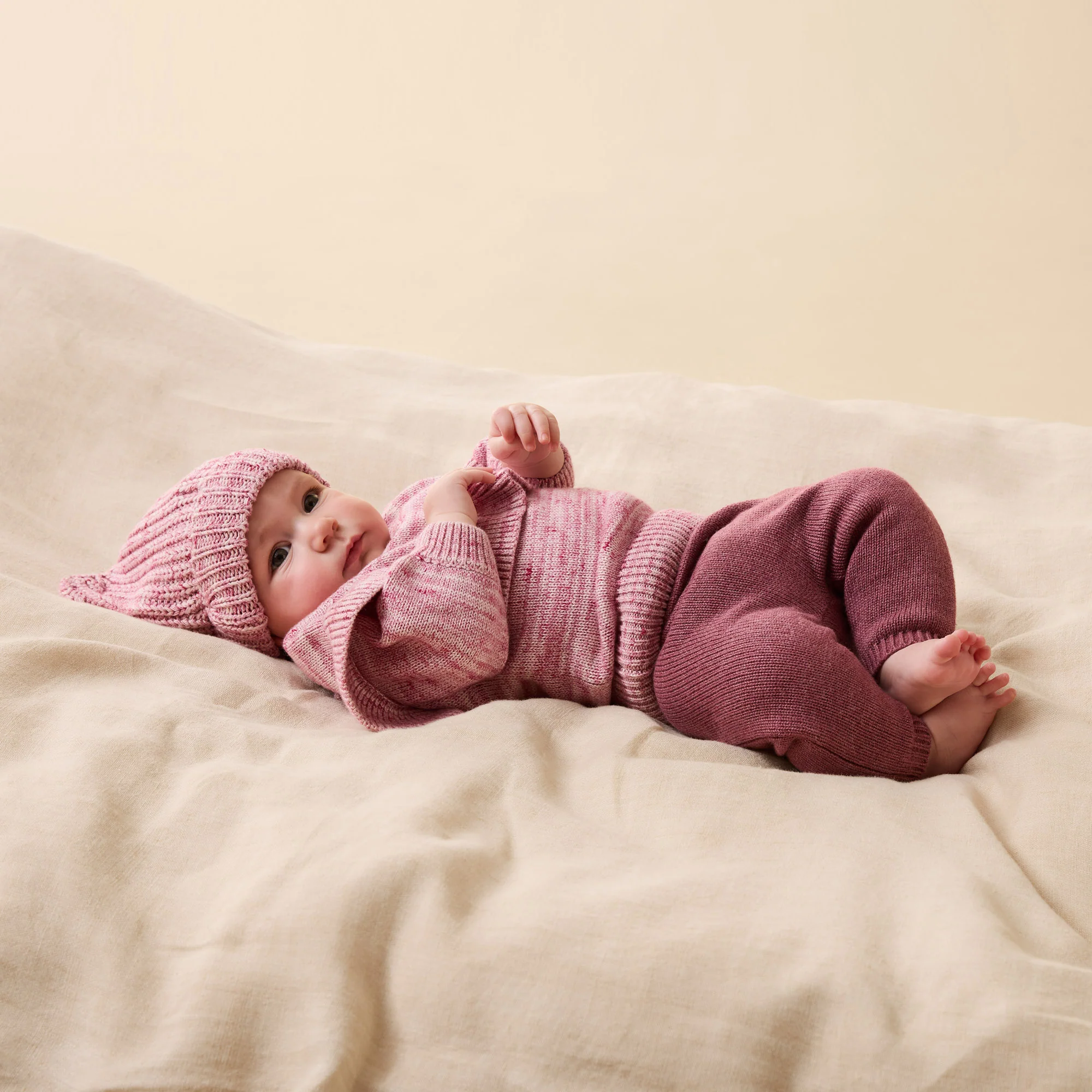 Rhubarb Organic Knitted Legging - Image 2