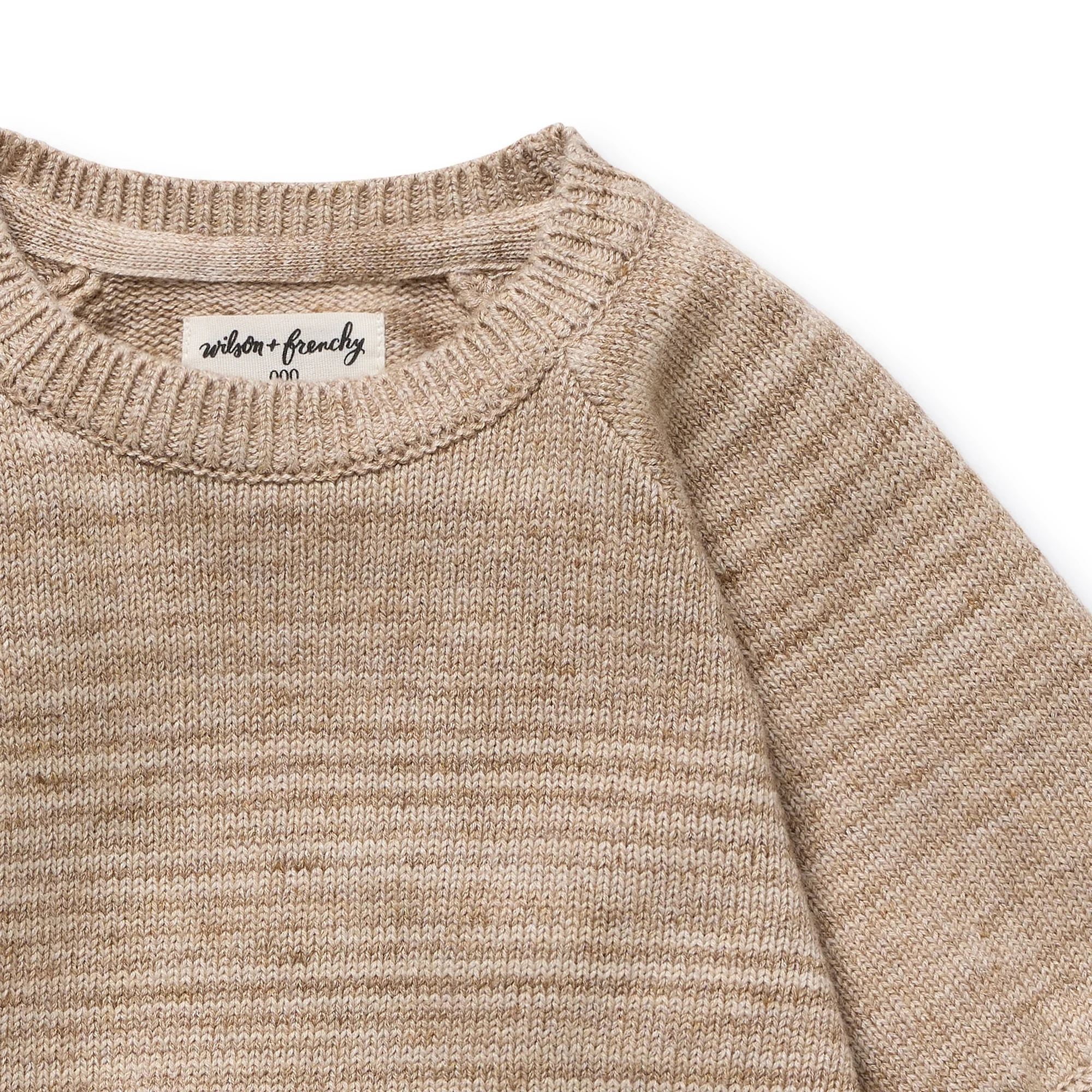 Sandstone Organic Knitted Bodysuit - Image 4