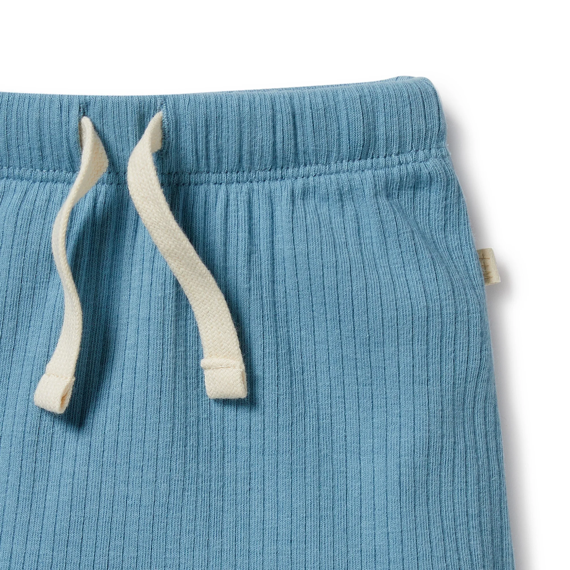 Sky Blue Organic Rib Short - Image 5